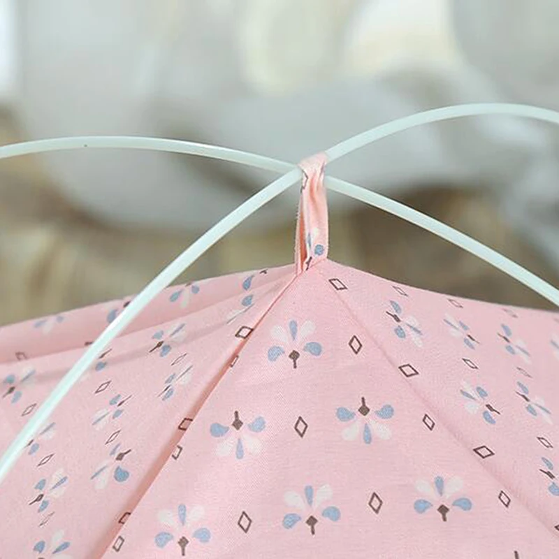 سرير قطط قابل للطي خيمة قطط سرير منزل كلب سلة كلاب سرير قطط لطيف وسادة منزلية منتجات بيت حيوانات أليفة أميرة لطيفة - 5