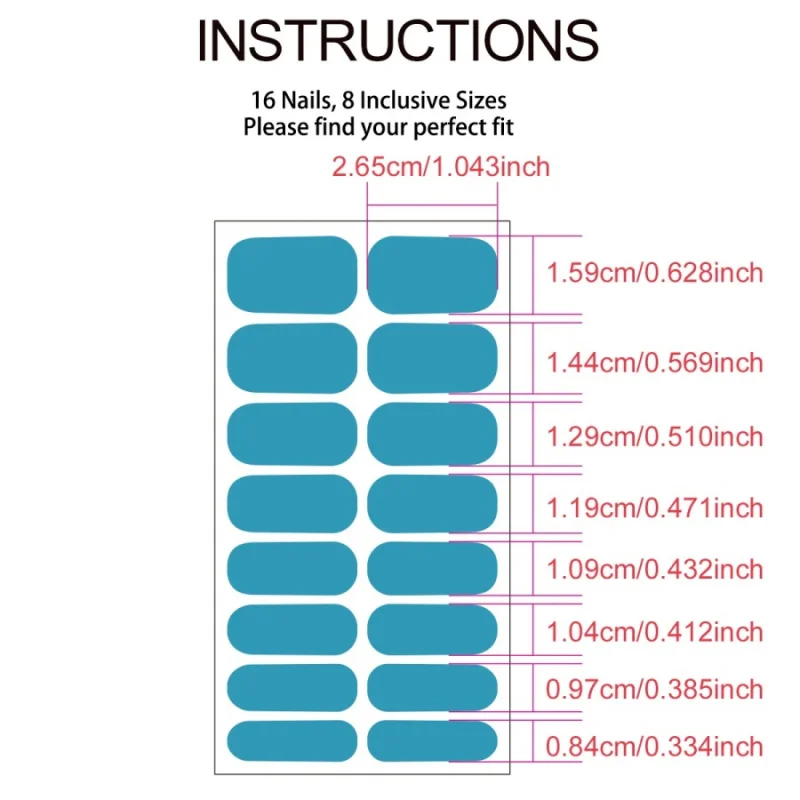 16 sztuk/opakowanie Świąteczne Naklejki na Paznokcie Czerwono-Złote Proste Jednorazowe Folie do Paznokci Naklejki na Paznokcie Dekoracje na Paznokcie na Imprezę