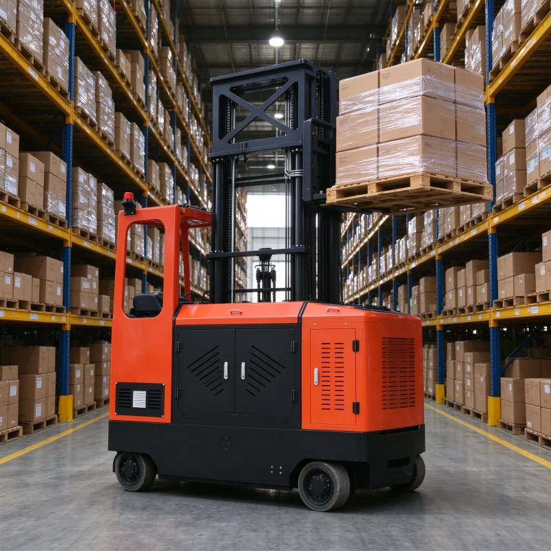 Multi Directional Electric Forklift Best For Logistics Distribution Perfect For Metal Profiles 1.5 To 5 Ton Heavy Load