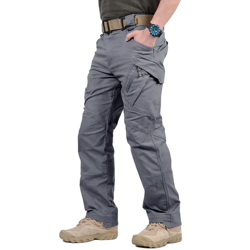 Pantalones de carga tácticos para hombre, pantalones clásicos para senderismo al aire libre, senderismo, pantalones para correr tácticos, pantalones militares con múltiples bolsillos