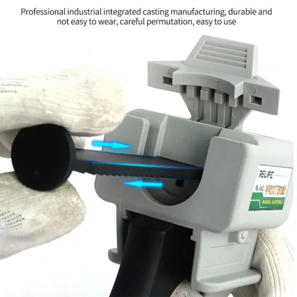 مسدس غراء إيبوكسي RELIFE، موزع يدوي، أداة توزيع الهيكل العظمي اللاصق، مسدس خرطوشة التدفق، السد DIY، RL-062، 30CC، 50CC #2
