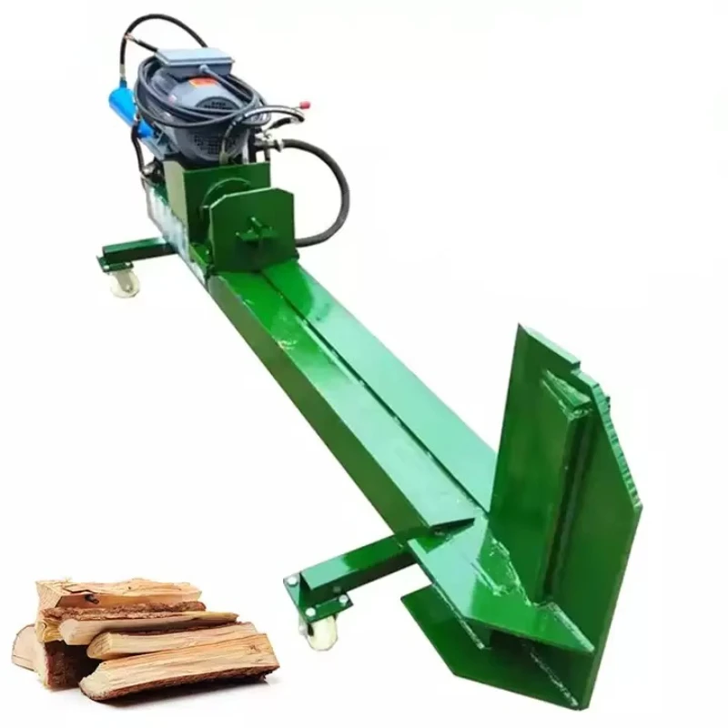 

Electric hydraulic 35-ton wood splitter with engine and motor core parts Wood and root cutter