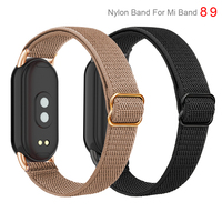 New Elastic Nylon Strap For Xiaomi Mi Band 10 9 8 Women Men Woven Watch Band Loop For Xiaomi Smart Band 8 9 10