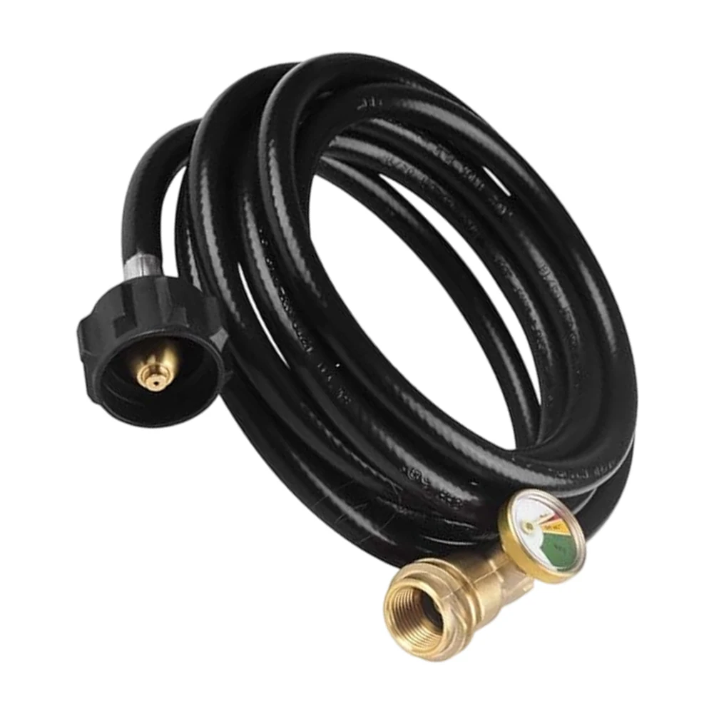 Compatible With Portable Grills Propane Hose 12ft Propane Hose High Pressure Resistant Weather Resistant Material