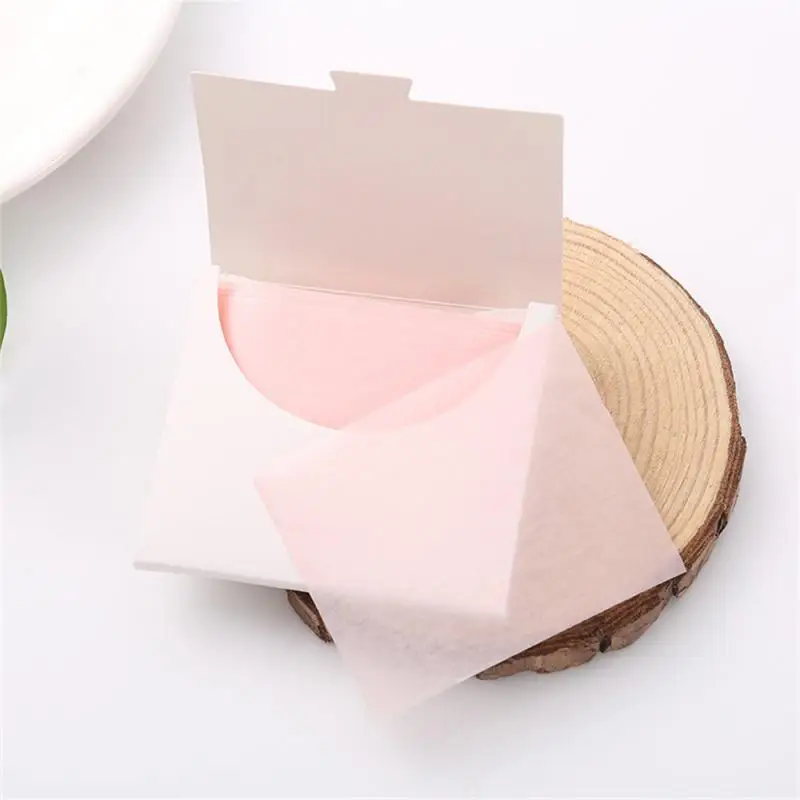 1PCS Oil-absorbing Tissue Easy To Use Double-sided Oil Absorption Refreshing Face Instant Oil Control Extractive