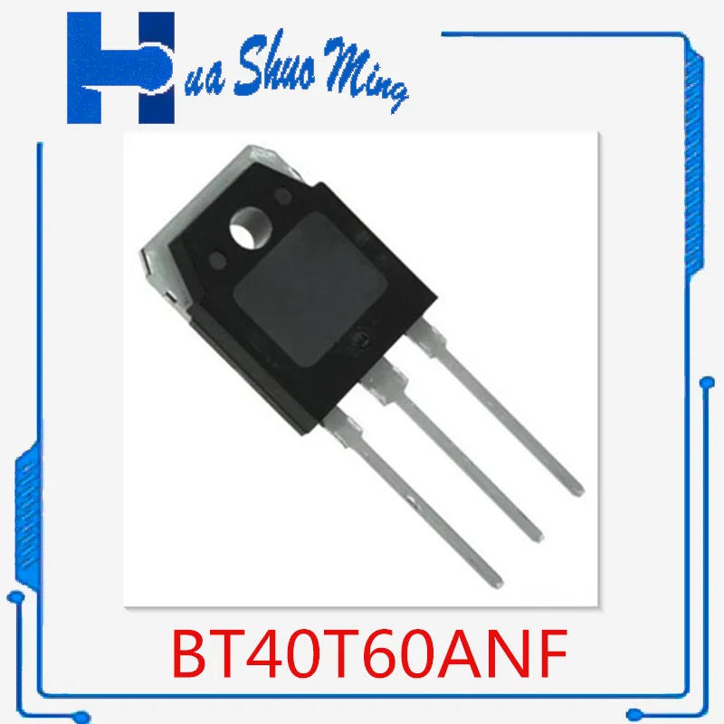 10Pcs/Lot  BT40T60ANF  BT40T60ANFK  BT40T60 40N60  TO-3P