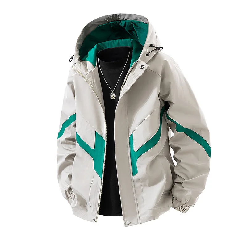 2026 Spring Hiking Jackets Men High Quality Windbreaker Waterproof Breathable Lightweight For Outdoor Sports Running Golf Travel