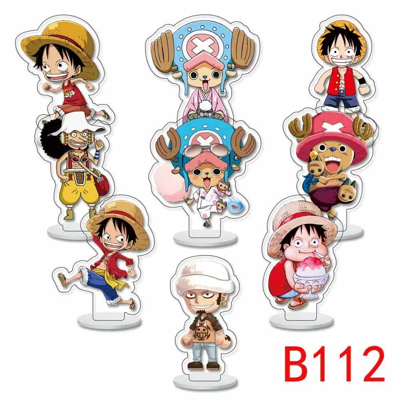 One piece anime macaco d, 9 pçs/set Cosplay Acrílico Figura Stand Modelo, Luffy, Roronoa, Zoro, Nami, Chopper, Mesa Decoração, Presente