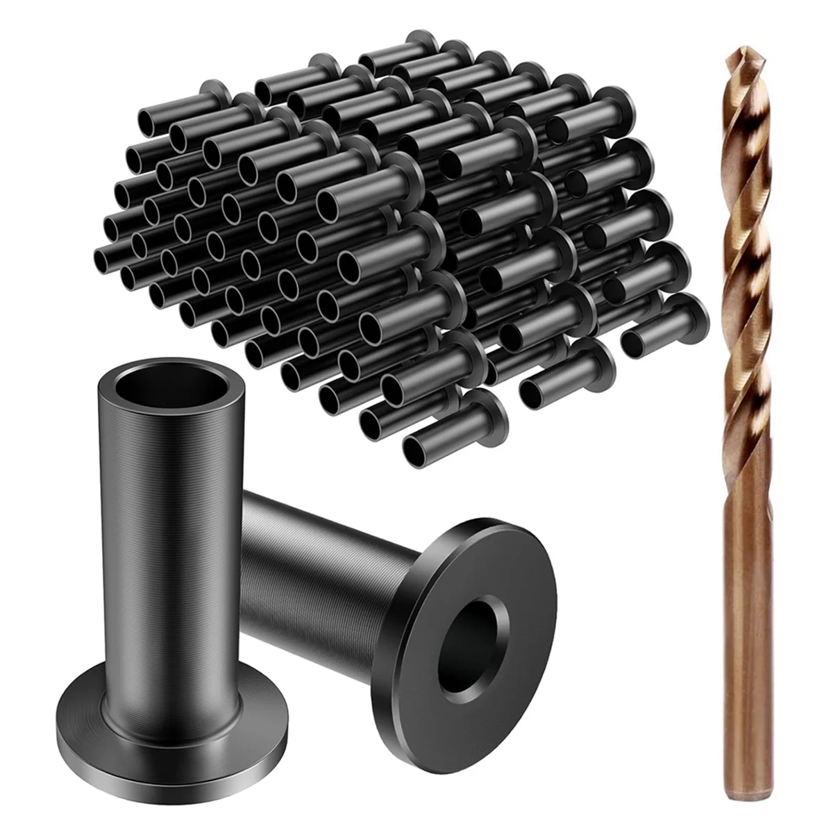 Cable Railing Protector Sleeves 50 Pack Stainless Steel Protector Sleeves for 1/8inch 5/32inch or 3/16inch Deck Cable Railing fo