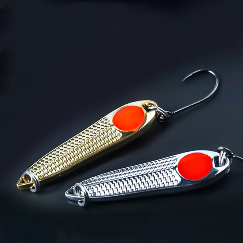 Angelköder Surfbrett-Formen Sonnenblumenkern-Form Metall-Jigs Laser-Pailletten Künstliche Köder Set 2 Stück ANGEBOT – Detail 1