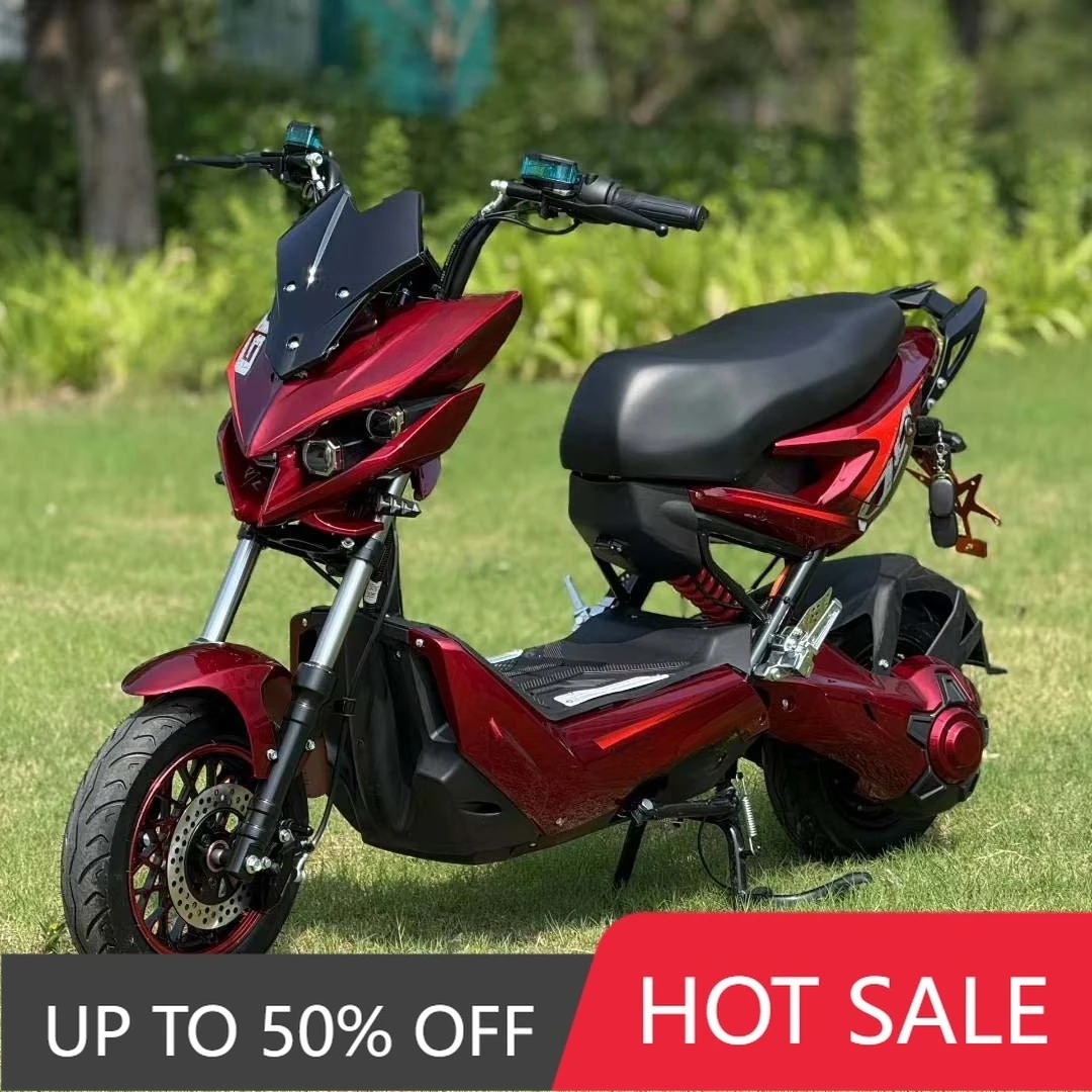 QQW Factory direct adult 2-wheel electric bicycle, a variety of colors optional retro motorcycle for sale