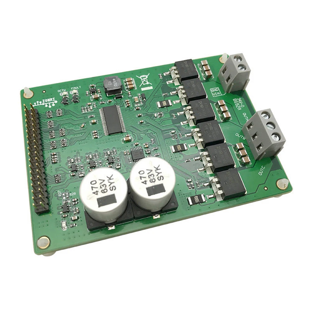 DRV8302 15A Motor Driver Module ST FOC Vector Control BLDC PMSM Brushless Drive 5.5-45V Input Onboard 3-Phase Current Amplifier