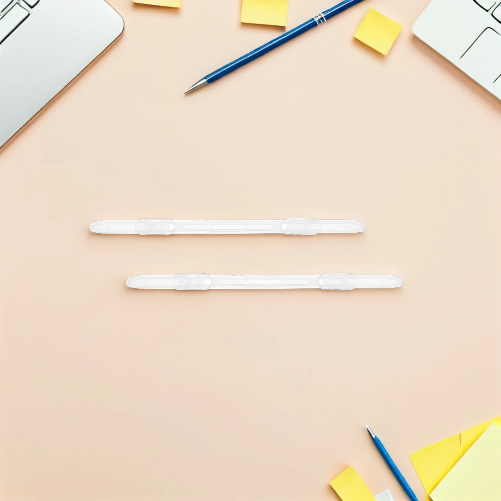 100 قطعة من مشابك مجلد الملفات البلاستيكية، المستندات الآمنة، المواد المستقرة، مكتب المدرسة، استخدام الورق، تنظيم السحابات