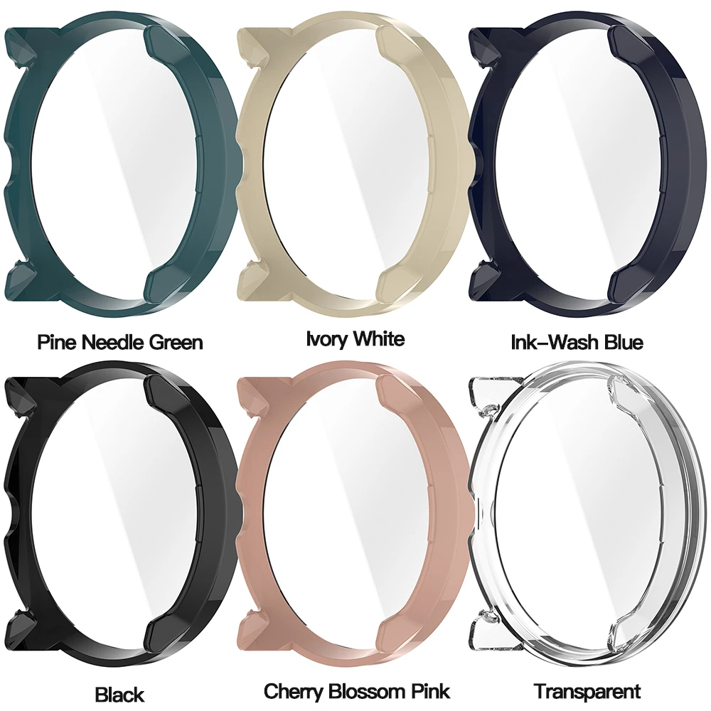 Suunto RUN Watch용 화면 보호 장치가 포함된 아머 하이브리드 케이스 커버 ‌ ‌ 전신 보호 및 충격 방지 시계 액세서리 ‌