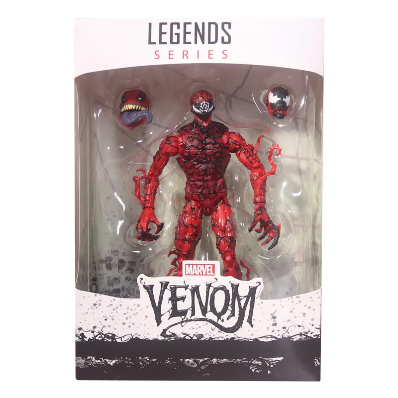 Figuras de acción de Marvel Legends Venom, juguetes coleccionables de Pvc, modelo Gk, regalos decorativos de cumpleaños, 15cm