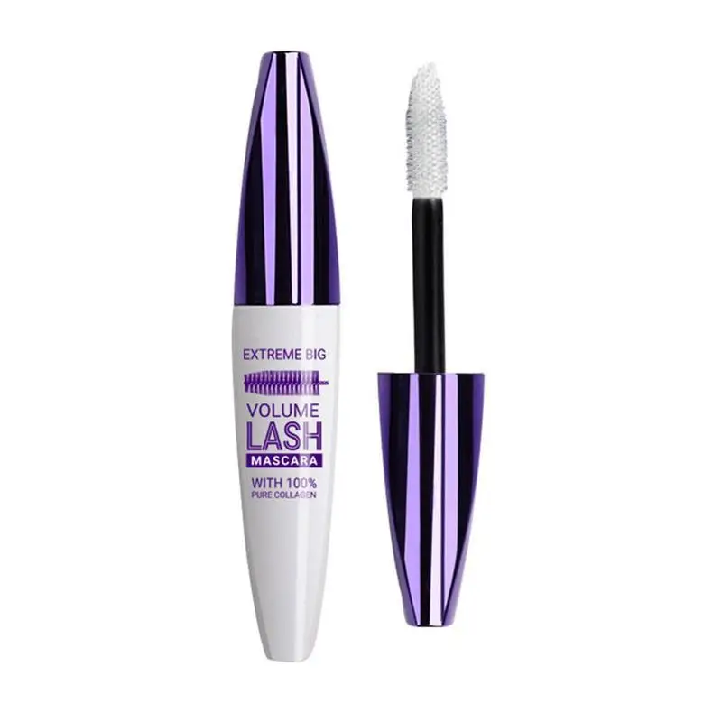 5D Mascara Lengthening Waterproof Eyelashes Eye Mascara Volume With Silk Fibers Brush Eyelash Makeup Tool Cosmetics