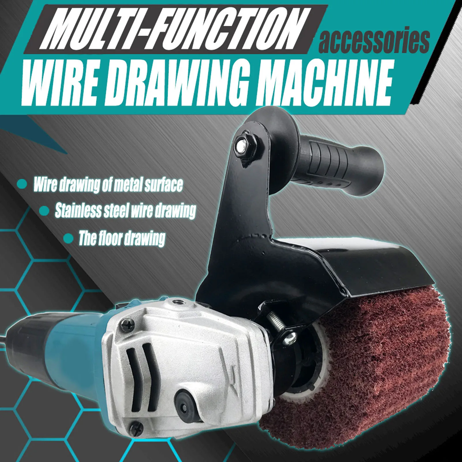 

Handheld Polishing Machine Accessory Burnishing Polishing Machine Accessory Wide Application High Safety Coefficient for Metal