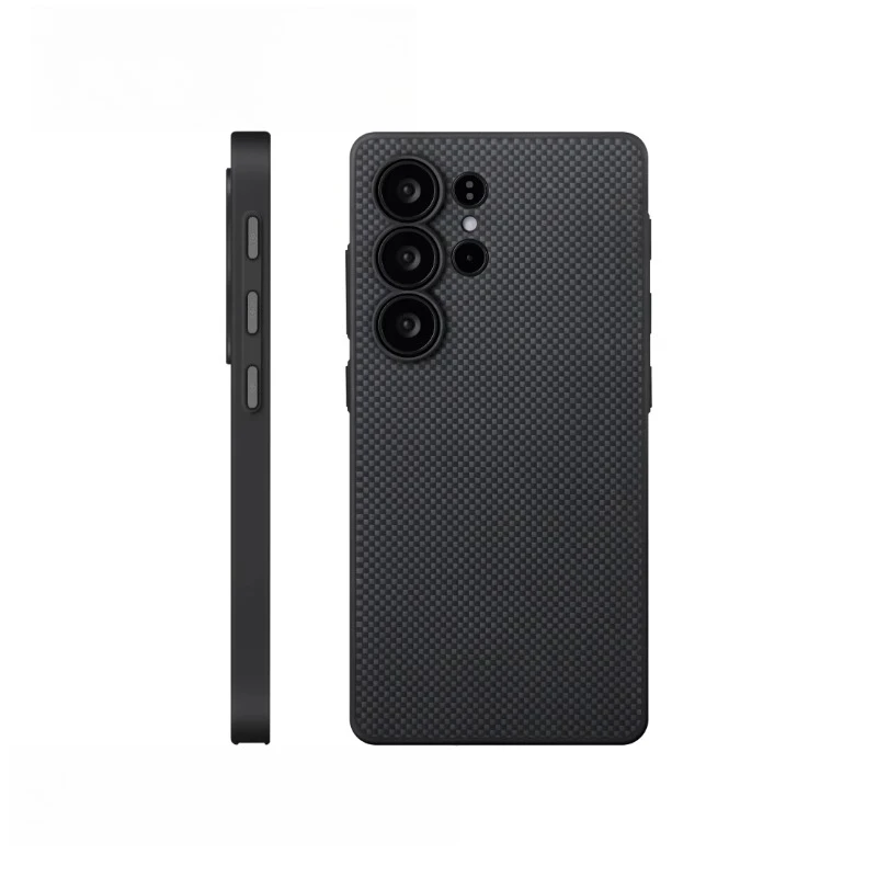 

Applicable to Samsung s25ultra mobile phone case, magnetic protective case, all-inclusive anti-drop case carbon fiber