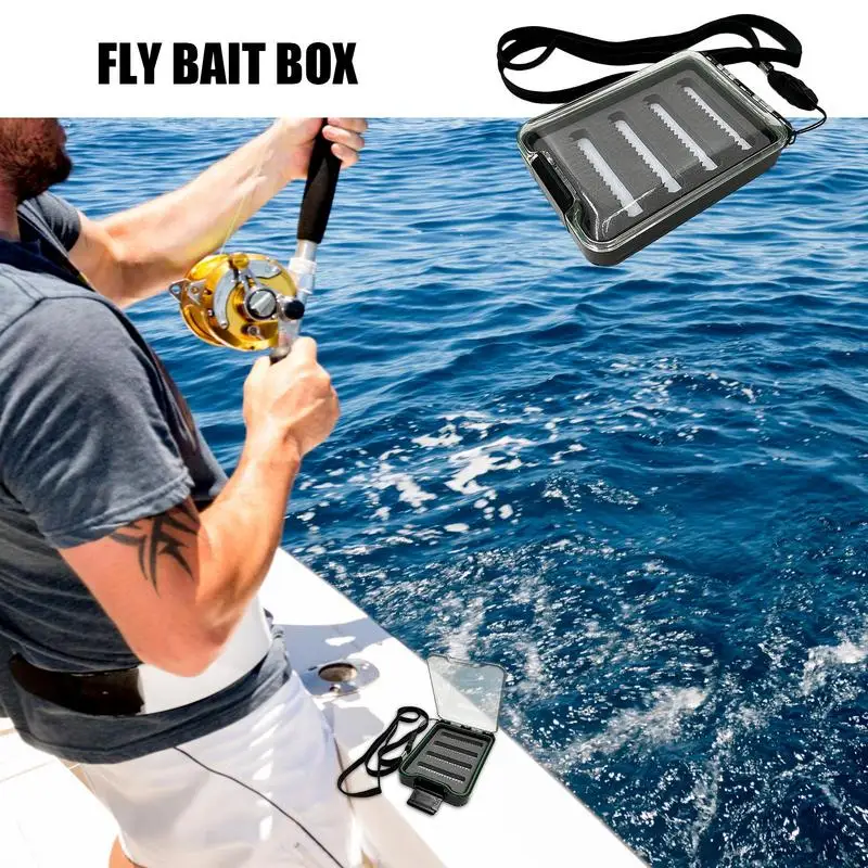 Fly Fishing Box Fishing Tackle Box Fishing Accessories Lure Hook Storage Case Carp fishing case Fishing tackle For Mobile Angler