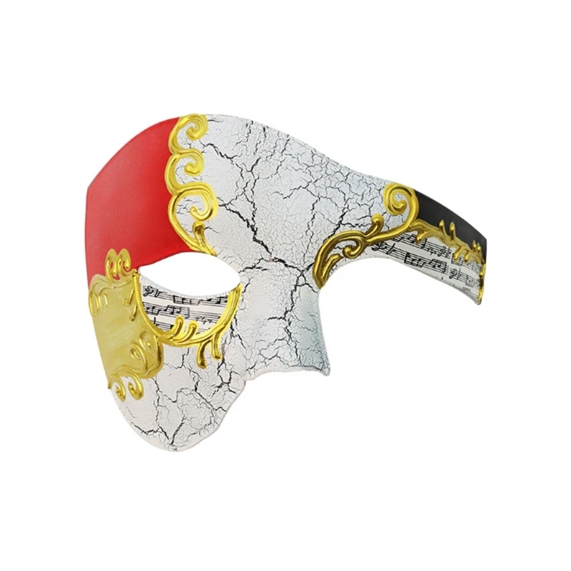  Mens Masquerades Mask Halloween Costume Phantoms Of The Operas Half Face Mask