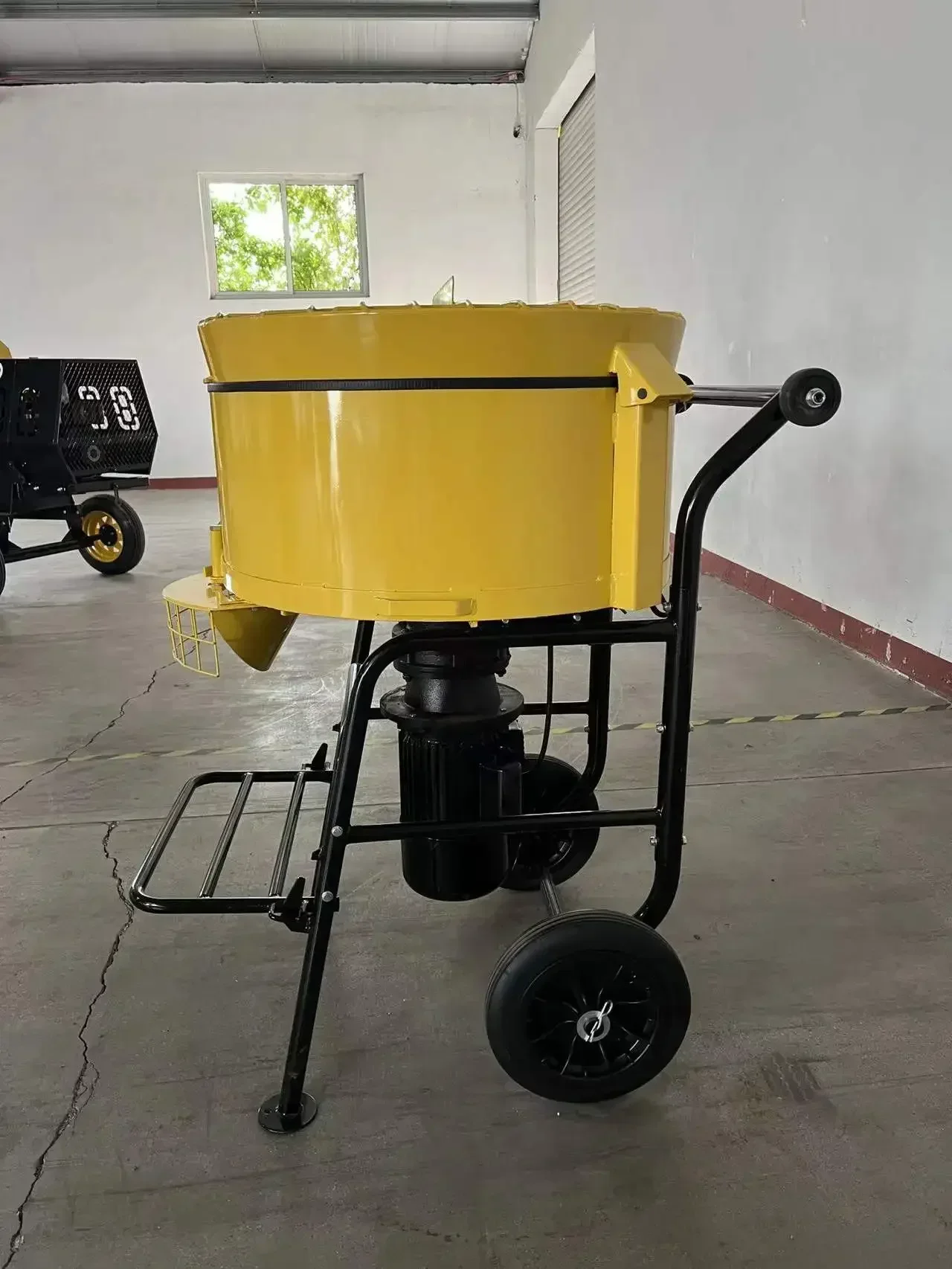 2022 HOT towable small mixers JQG120L motor engine small mobile sand mortar mixer cement making machine for building