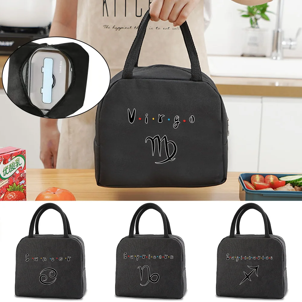 

Women Lunch Bag Thermal Cooler Bags Bento Bags for Picnic Travel Camping Work Keep Food Fresh Portable Insulated Lunch Box Pouch