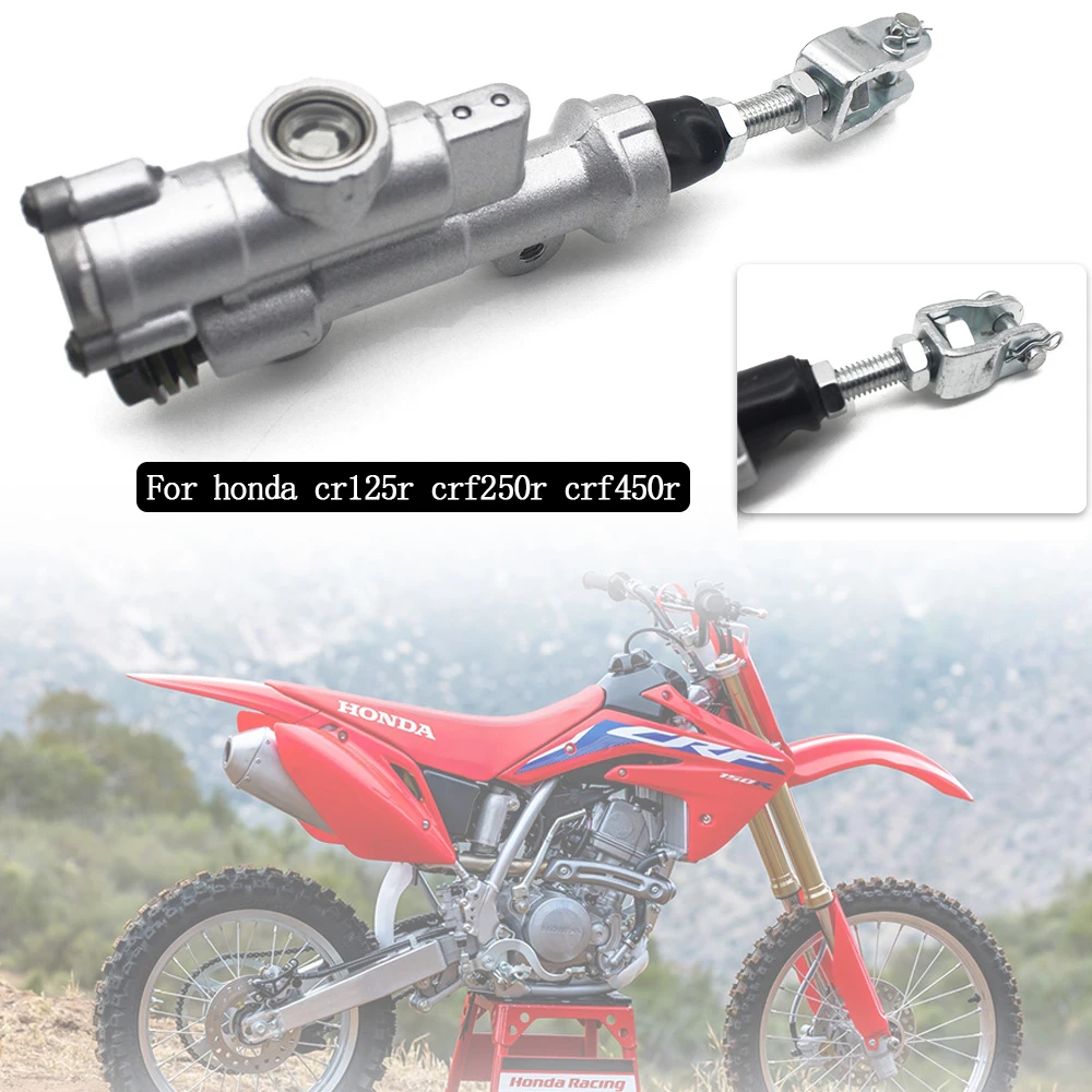 

Motorcycle Brake Hydraulic Pump Rear Brake Pump Master Cylinder For Honda CRF250R CRF450R CRF250X CRF450X CR125R 250R 2002 2022