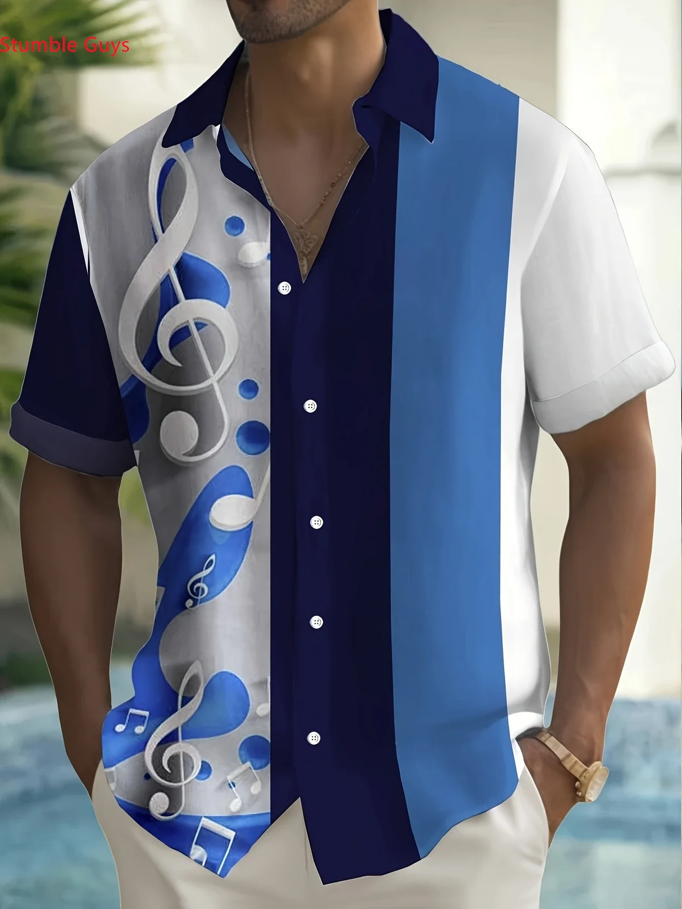 

Summer Casual Man Women Short Sleeve Hawaiian Shirt 2026 Men's Fashion Beach Party Print Tops