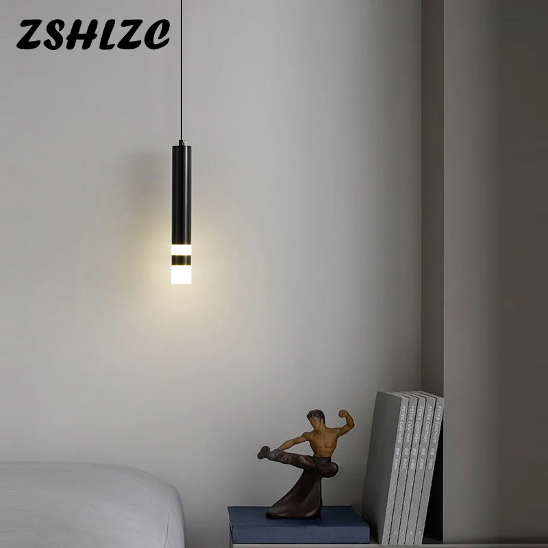 Full Copper Pendant Lights Simple LED Chandeliers For Living Room Bar Shop Bedroom Bedside Lights Home Decor Hanging Lighting