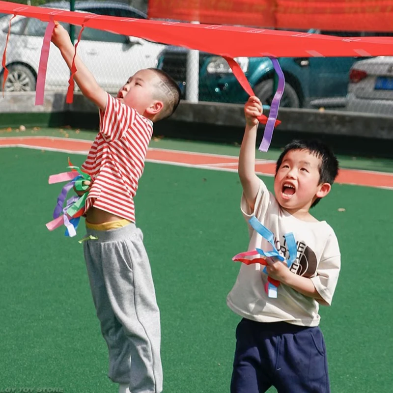 Juego al aire libre para niños, accesorios de actividad para padres e hijos, juego divertido para guardería, entrenamiento sensorial para saltar, agarre, ejercicio de fuerza