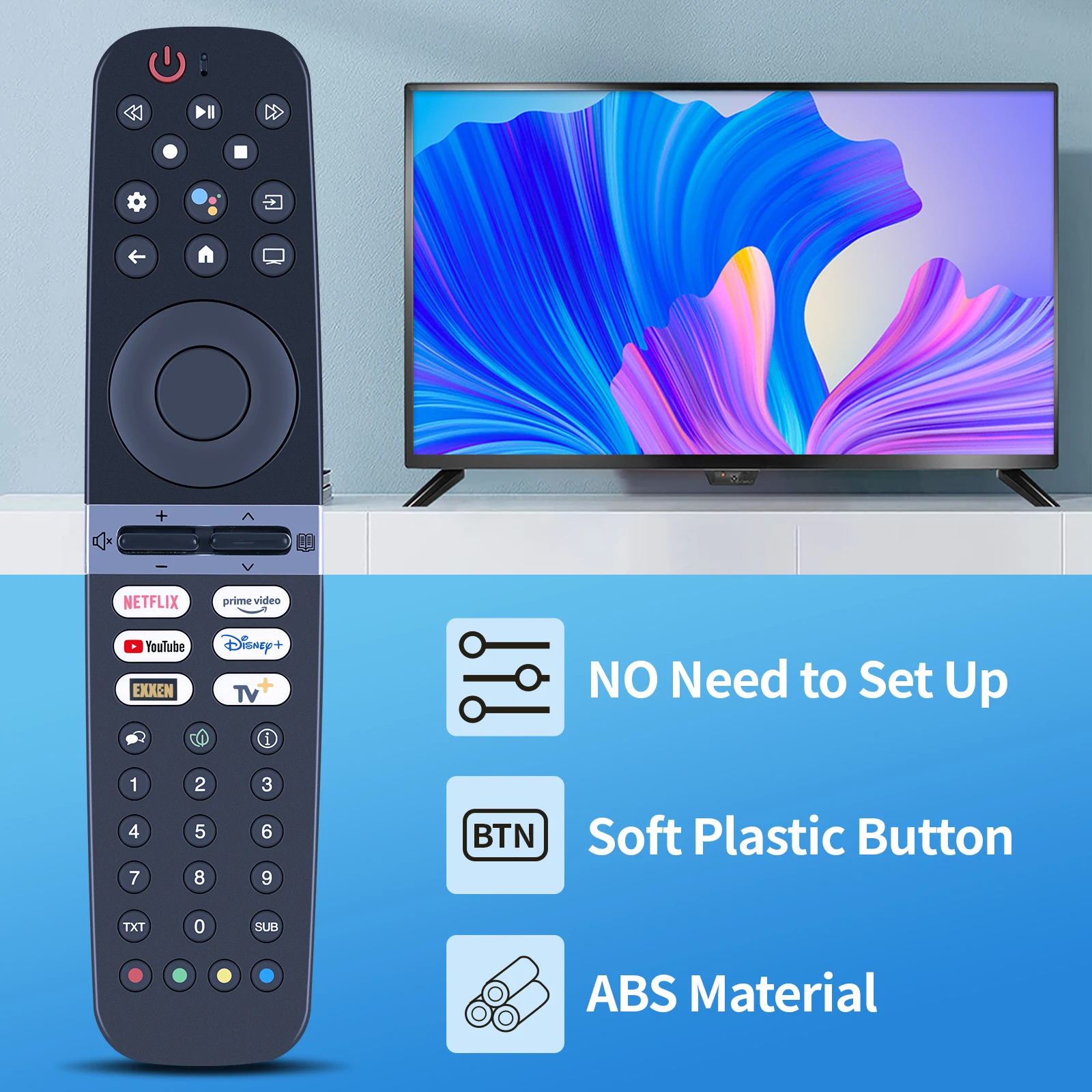 جهاز التحكم عن بعد للتلفزيون الذكي الجديد Foe Grundig Arcelik Beko vs2187r #3