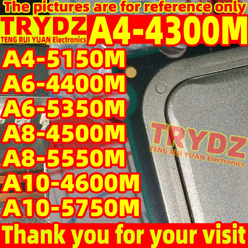 1Pcs A4-4300M A4-51…