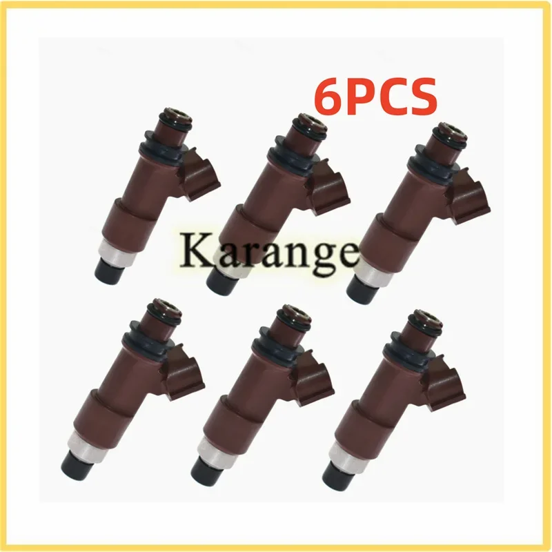 6Pcs Fuel Injectors 16611-AA700 16611AA700 for Subaru Outback B9 Tribeca Legacy 2006-2009 3.0 New High Quality 16611 AA700