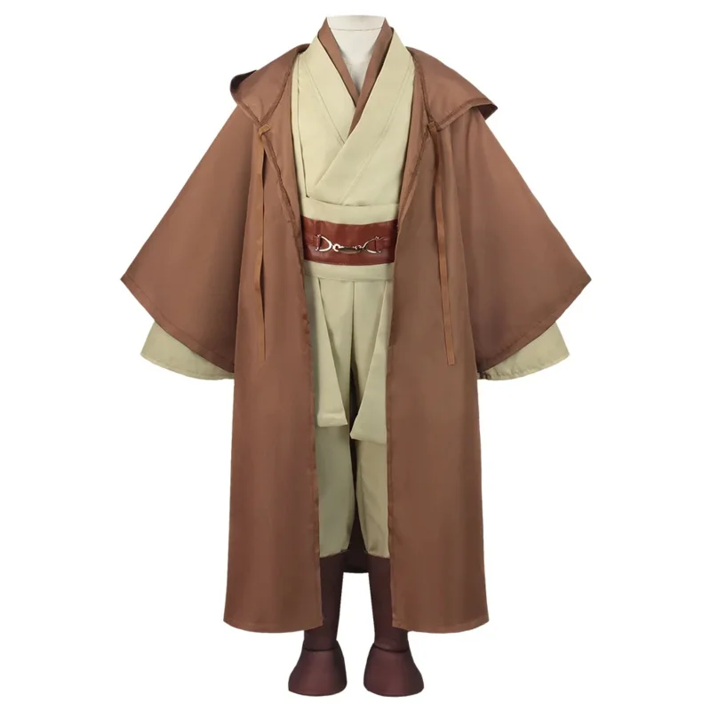 Obi-Wan Kenobi Cosplay Geüpgraded Volledige Set Exclusief Schoenen Kostuum Halloween Kostuum