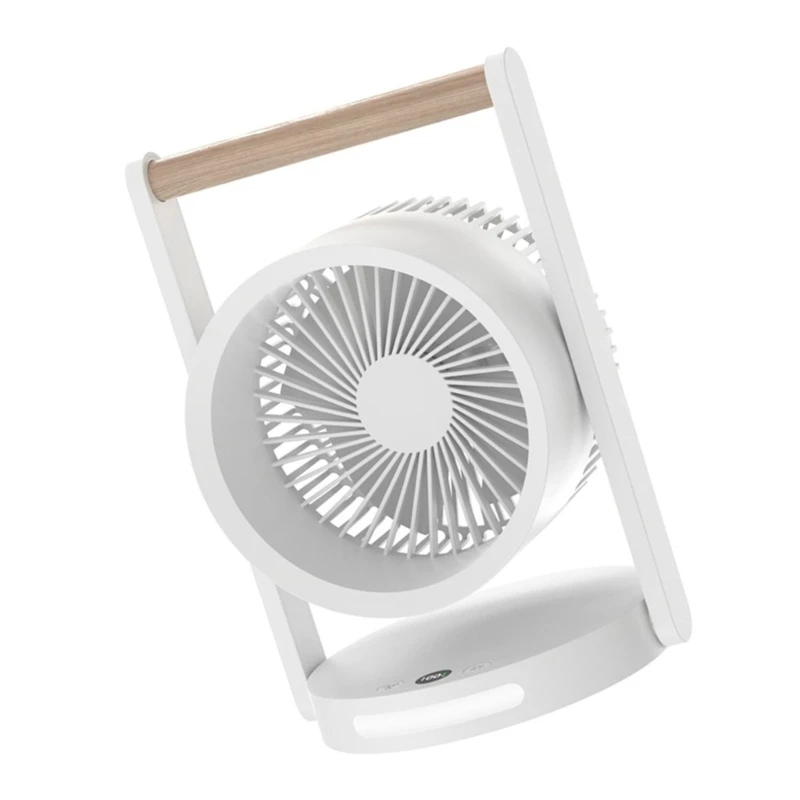 Ventilateur bureau efficace petit ventilateur pratique 3600mAh ventilateur électrique refroidisseur d'air