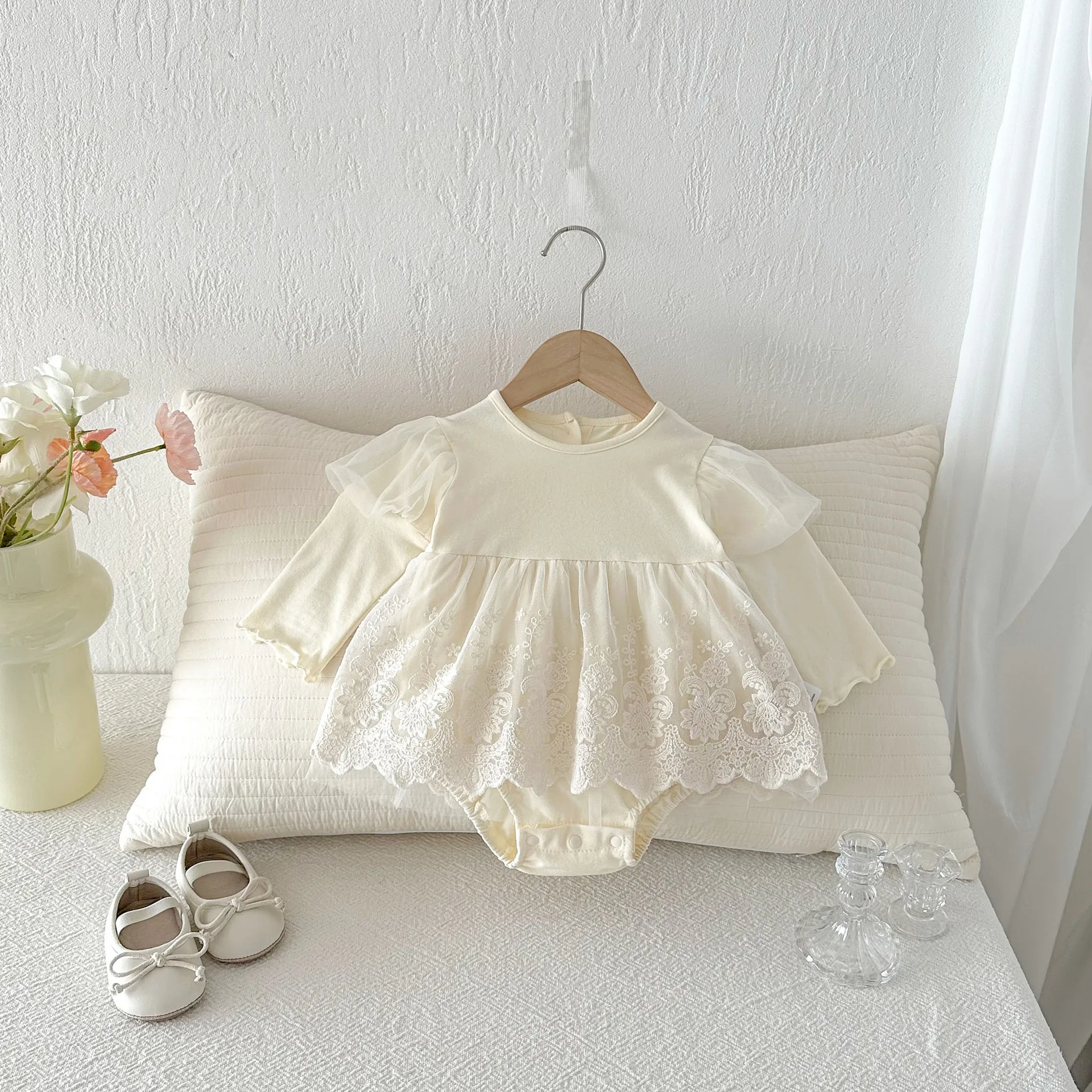 Baby Clothes Spring and Autumn New Jumpsuit Girl Princess Dress Fashion and Comfortable Kids Outwear Rompers