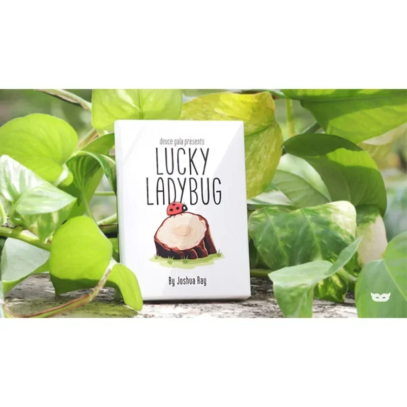 Lucky Ladybug (Gimmicks and Online Instructions) by Joshua Ray Close Up Performer Magic Tricks Street Magic Props Illusions Fun