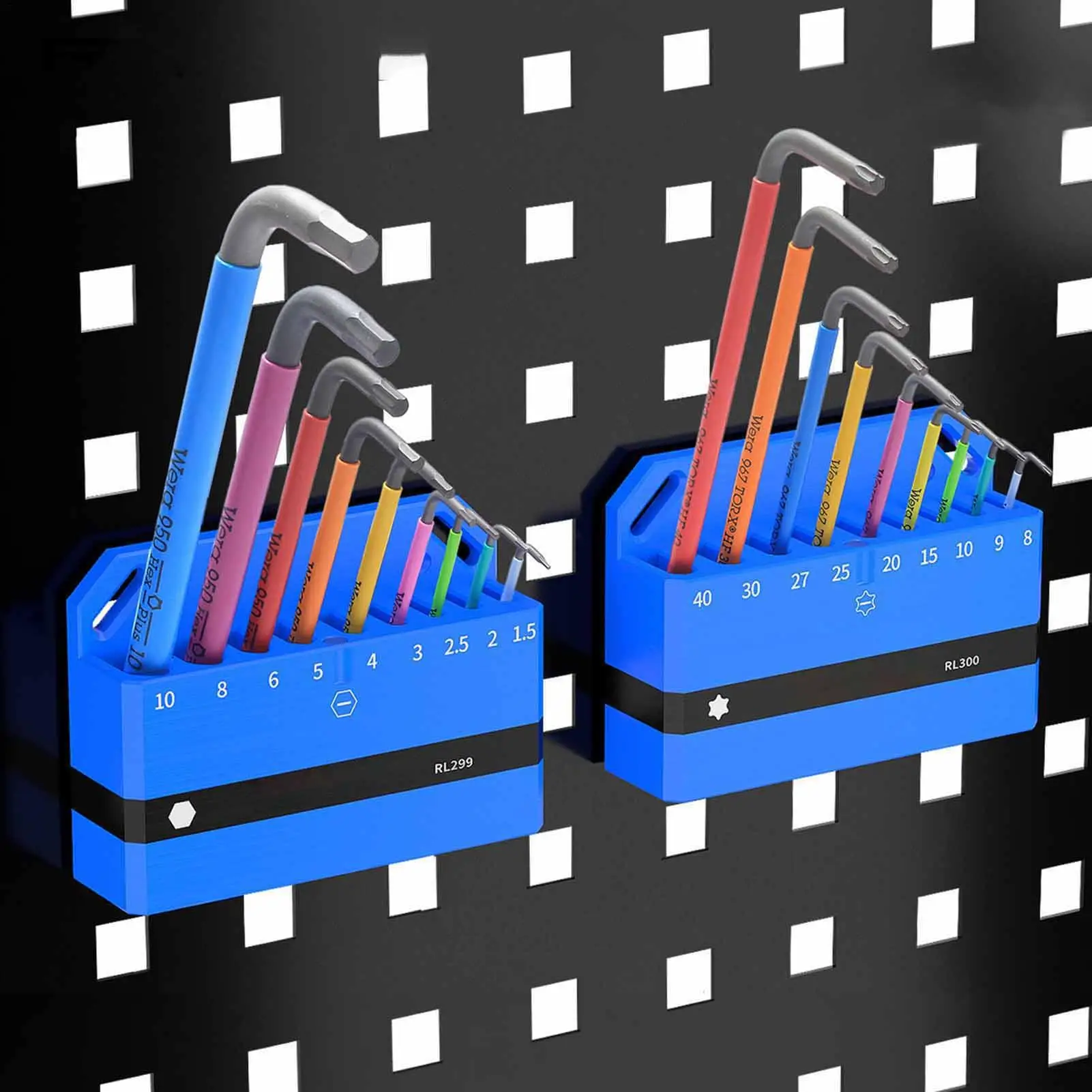 وجع المنظم المغناطيسي أداة رف وجع جدار الرف للدراجة عرافة المفك أداة إصلاح جدار منظمة عرض ورشة المرآب #2