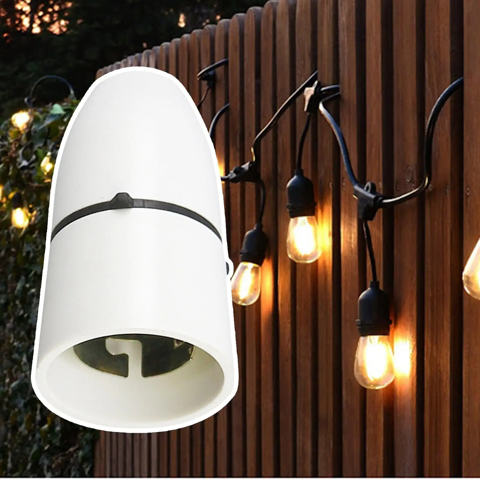 Clamp Type Lamp Socket B22 Heat Bulb Wire Clip Holder Resistant Extension Adapter Lamp Socket Conversion Extender