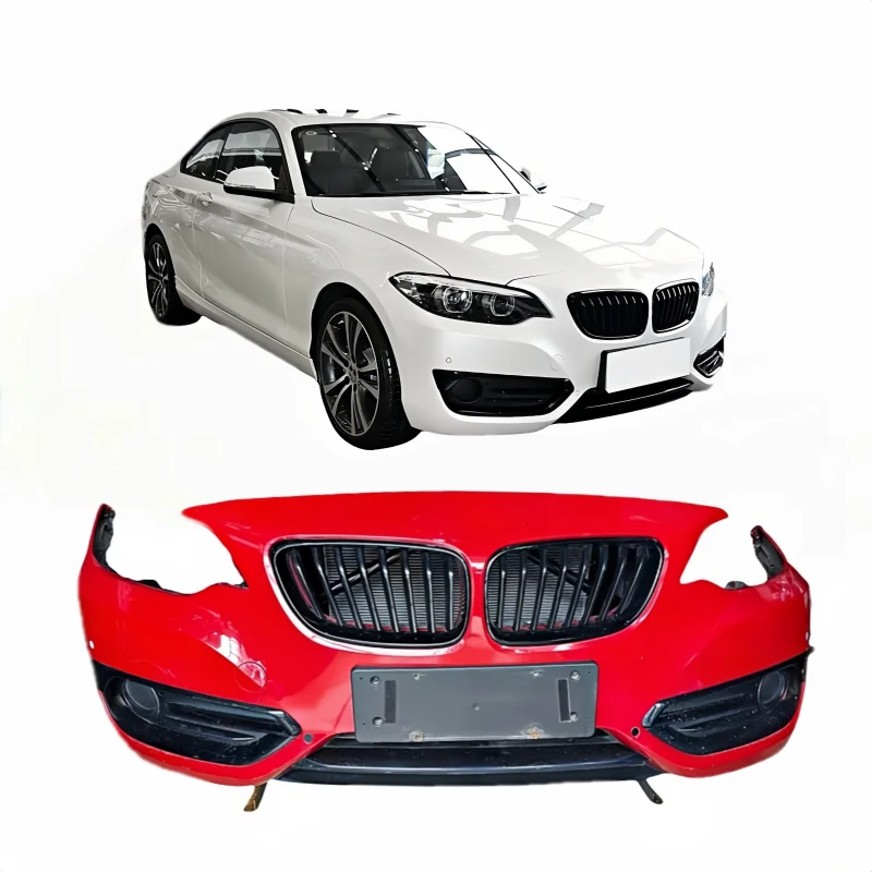 Hot sale for BMW-2 Series F22F23 new plastic front bumper grille front bumper component  front body kit