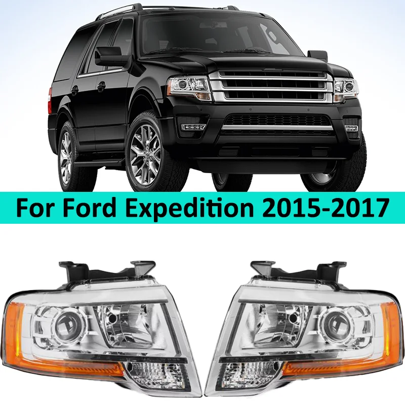 

Фара передняя для Ford Expedition 2015-2017 галогенная FL1Z13008C FO2503334 FL1Z13008F FO25023342502334 лампы в сборе