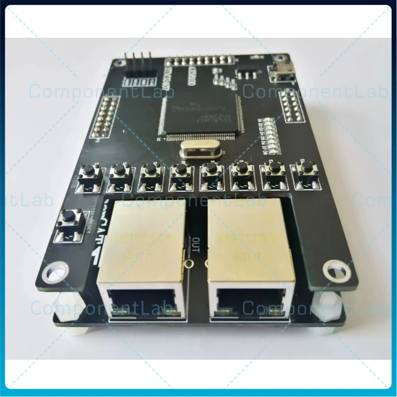 AX58100 EtherCAT Slave Controller Development Board 16IO CIA402 Servo Communication Industrial Ethernet Module