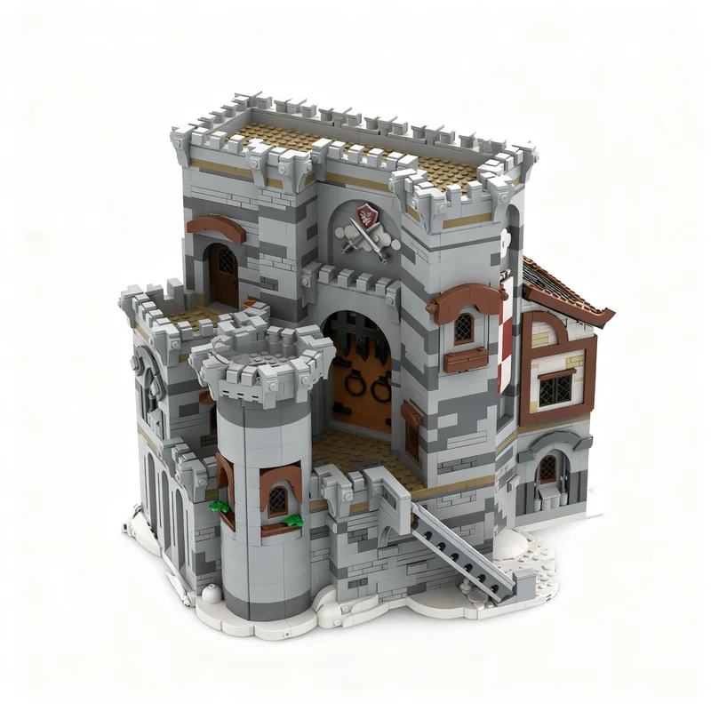 3996pcs MOC Castle Cloud Kingdom Model Building Blocks Toys Brick Collection Art Idea Creative Display Birthday Craft Assemble