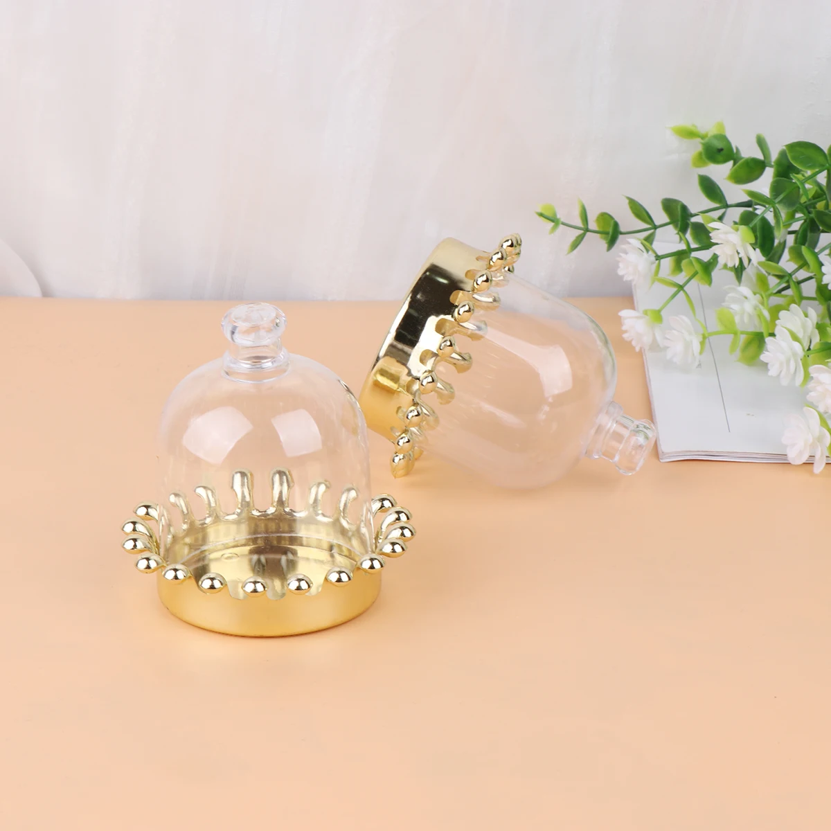

12 Pcs Cake Carrier Cupcake Cover Storage Cakes Dome Chocolate Plate Lightweight Clean Versatile Server