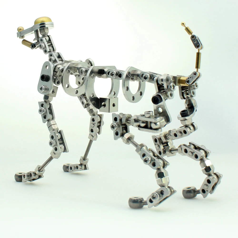 High quality stainless steel animal armature dog armature skeleton for stop motion