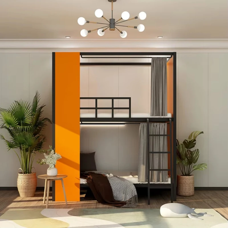 

двухъярусные кровати, электронный спортивный отель, частное общежитие, высокие и низкие двухъярусные кровати для гостиничных талантов, запечатанная доска-кровать