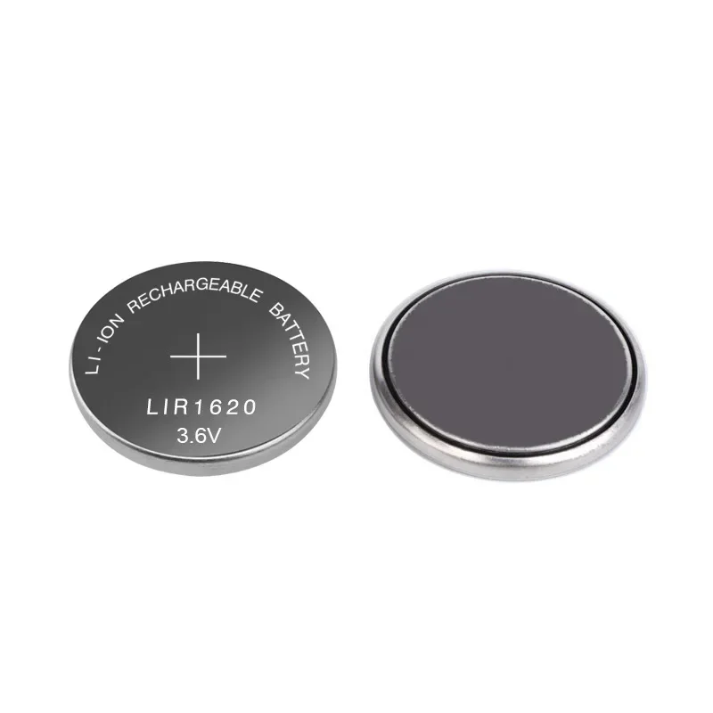 LIR1620 Rechargeable 3.6V Lithium Coin Battery Long-Lasting Power Direct Replacement For CR1620 For Electronic Devices