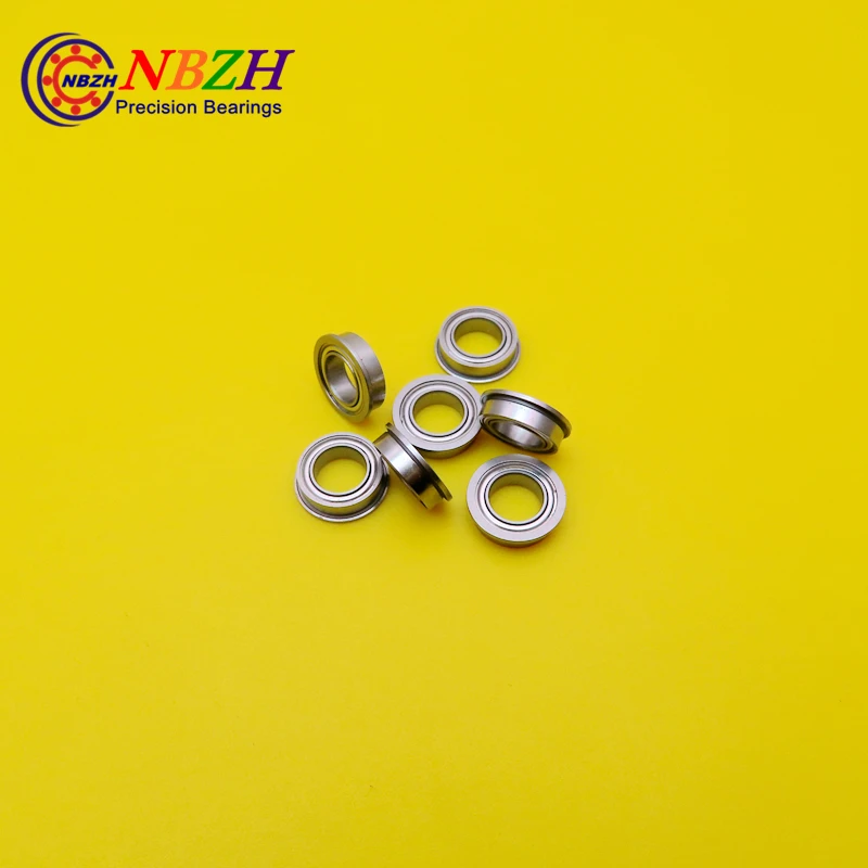 NBZH bearing Boutique Flange Ball Bearings MF106ZZ / LF1060ZZ Size 6*10*11.2*3*0.6 Mm