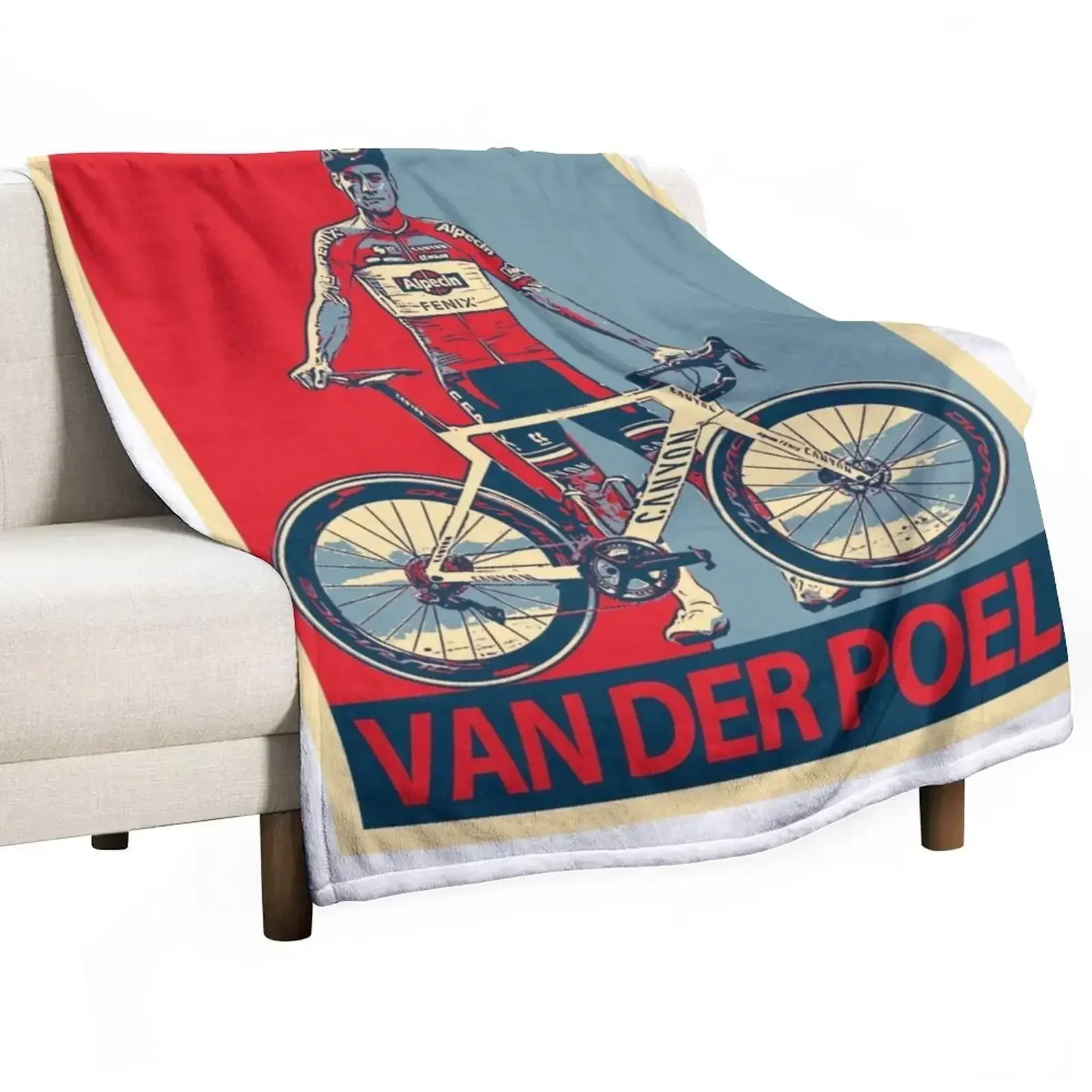 Mathieu van der Poel Throw Blanket Sofas Summer Beddings for sofa Loose Bed Fashionable Winter beds Blankets