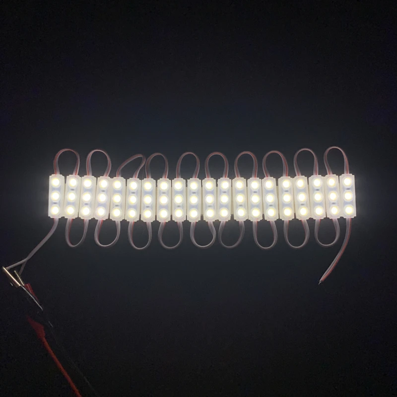 Mini 2835 Led-modul DC12V 200 teile/paket Injektion 3led Modul Mit größe 29*9mm 1,2 W Wasserdichte 2835 Harte Streifen Bar Licht Lampe